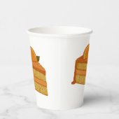 Orangenkuchen Pappbecher (Rechts)