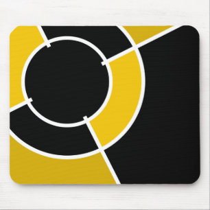 Orangenkugel Mousepad