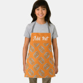 Orangenkürbis Schürze (Insitu)