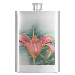 Orangenlilie Flachmann