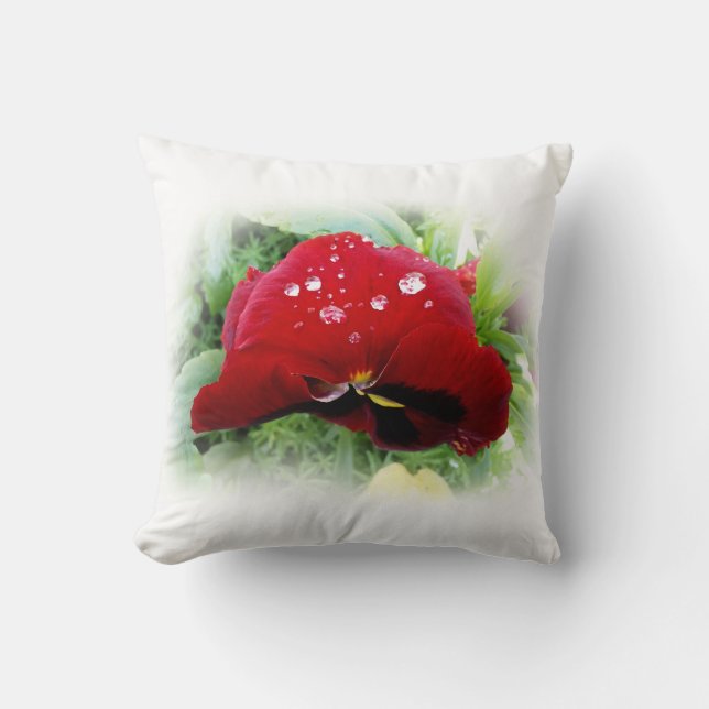 Orangenlilie Kissen (Vorderseite)