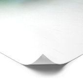 Orangenlilie Poster (Ecke)