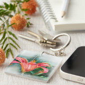 Orangenlilie Schlüsselanhänger (Vorderseite rechts)