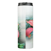 Orangenlilie Thermosbecher (Rückseite)