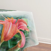 Orangenlilie Tischdecke (Beispiel)