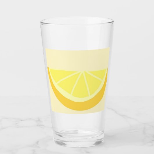 Orangenmalerei Glas (Vorderseite)