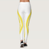 Orangenmalerei Leggings (Rückseite)