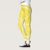 Orangenmalerei Leggings (Links)