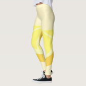 Orangenmalerei Leggings (Links)