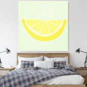 Orangenmalerei Leinwanddruck (Insitu (Schlafzimmer))