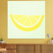 Orangenmalerei Leinwanddruck (Insitu (Wohnzimmer))