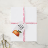 Orangenmarmelade hausgemachte Rezeptur Geschenkanhänger (Mit Garn)