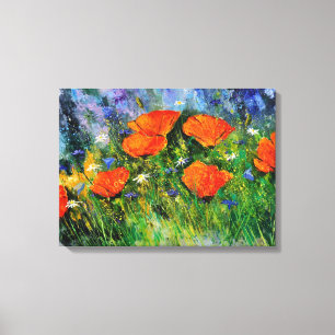 Orangenmohn 79 leinwanddruck