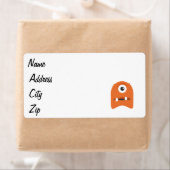 Orangenmonster-Cartoon (Insitu)