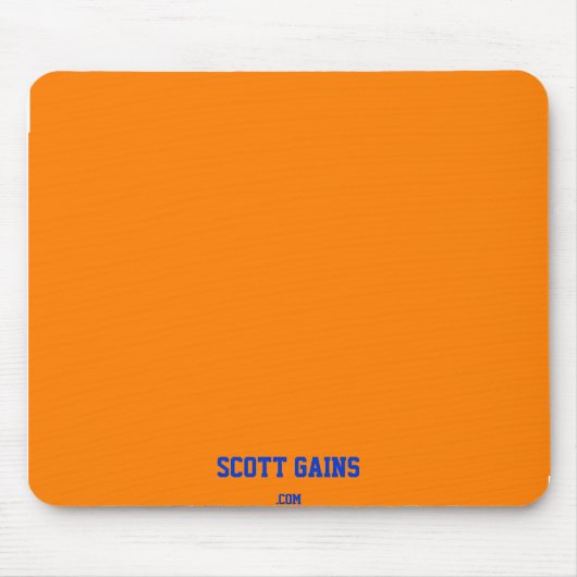 Orangenmuse Mousepad (Vorne)