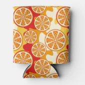 Orangenmuster Dosenkühler (Vorderseite)