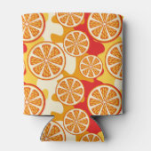 Orangenmuster Dosenkühler (Rückseite)