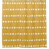 Orangenmuster Duschvorhang (Vorderseite)