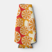 Orangenmuster Flaschenkühler (Vorderseite)
