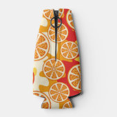 Orangenmuster Flaschenkühler (Rückseite)