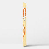 Orangenmuster Früchte, Diät Lebensmittel Aquarellf Case-Mate iPhone Hülle (Rückseite / Links)