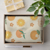 Orangenmuster Seidenpapier (Geschenk)