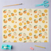 Orangenmuster Seidenpapier (Basteln)