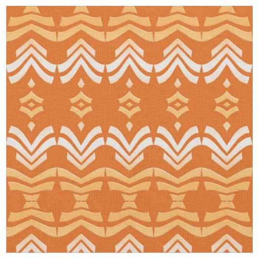 Orangenmuster Stoff (Nahaufnahme)