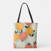 Orangenmuster: Vibrant Nahtloses Design. Tasche (Rückseite)