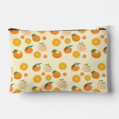 Orangenmuster Zubehörtasche (Rückseite)