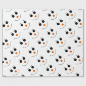 Orangennase-Vektor Geschenkpapier (Flach)