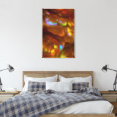 Orangenopal Leinwanddruck (Insitu (Schlafzimmer))