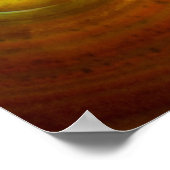 Orangenopal Poster (Ecke)