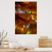 Orangenopal Poster (Küche)