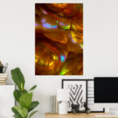 Orangenopal Poster (Heimbüro)