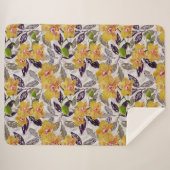 Orangenorchideen. Sherpadecke (Vorderseite (Horizontal))