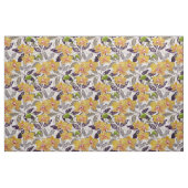 Orangenorchideen. Stoff (Fat Quarter (45,7 x 55,9 cm))