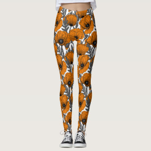 Orangenpfeife Leggings