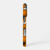 Orangenpflücke auf weiß iPhone hülle (Rechte Seite)