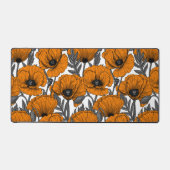 Orangenpflücke auf weiß schreibtischunterlage (Vorderseite)