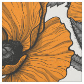 Orangenpflücke auf weiß stoff (Nahaufnahme)