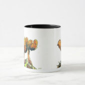 Orangenpilz-Tasse Tasse (Zentrum)