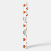 Orangenpolka-Punkte Case-Mate iPhone Hülle (Rückseite / Rechts)