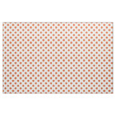 Orangenpolka-Punkte Stoff (Yard (91,4 cm))