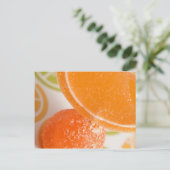 Orangenpresse Postkarte (Stehend Vorderseite)