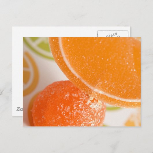 Orangenpresse Postkarte (Vorne/Hinten)