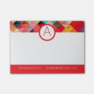 Orangenqualität Post-it Klebezettel