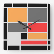 Orangenrot, grau, mondfarben