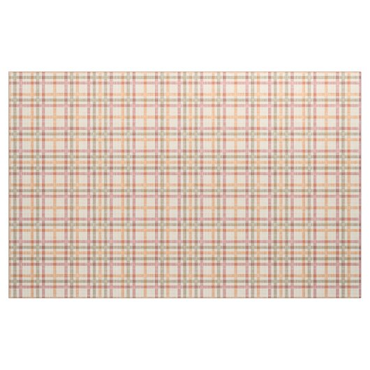 Orangenrot-grüner Teppichboden Stoff (Fat Quarter (45,7 x 55,9 cm))