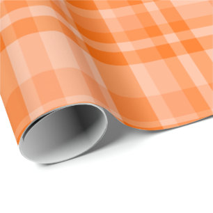 Orangens Karo Geschenkpapier